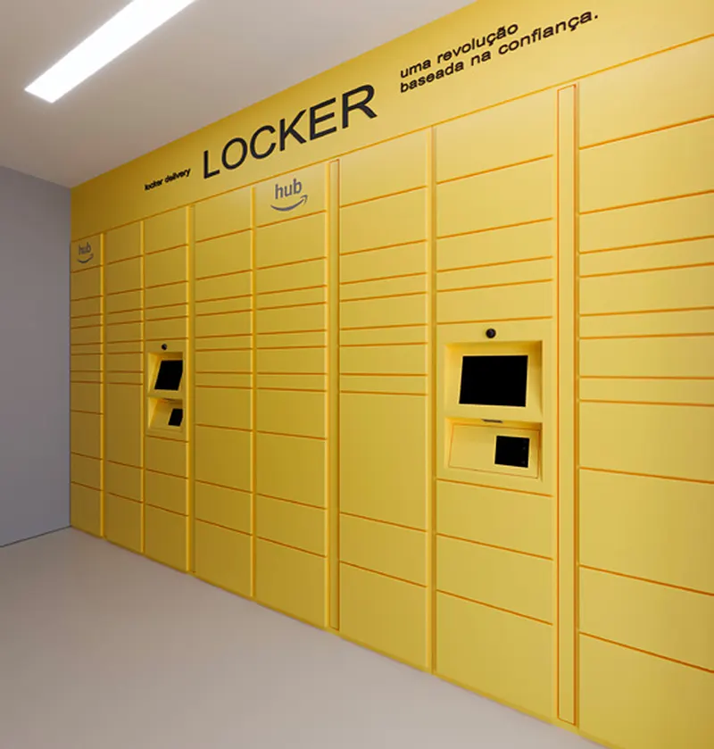 Locker para entregas do Estação Botafogo Residencial